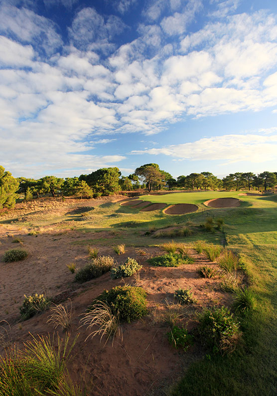 "To stand on Royal Adelaide's seventh tee and see those six bunkers protecting the front of the green, knowing there’s another on each side for good measure, is daunting yet quite spectacular." 