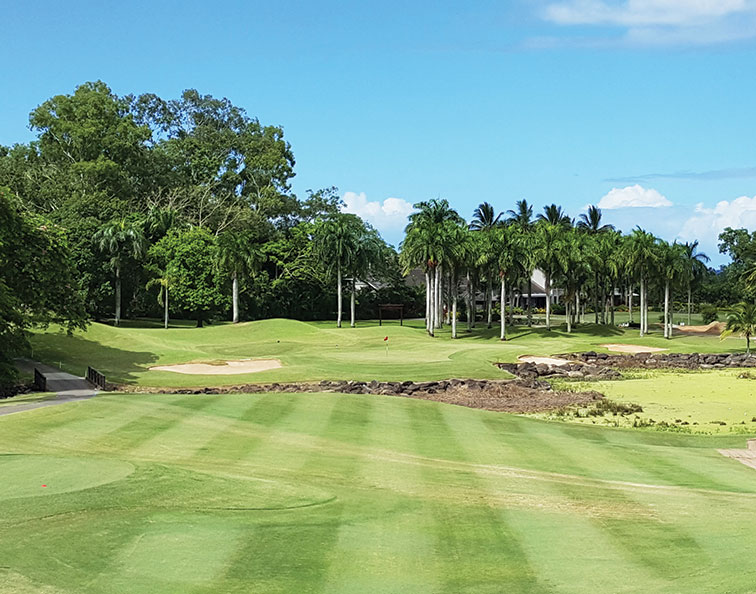 Paradise Palms' signature par-3 seventh hole has been sacrificed to make way for a $330 million residential development in a move that will ensure long-term success for the Cairns-based resort.