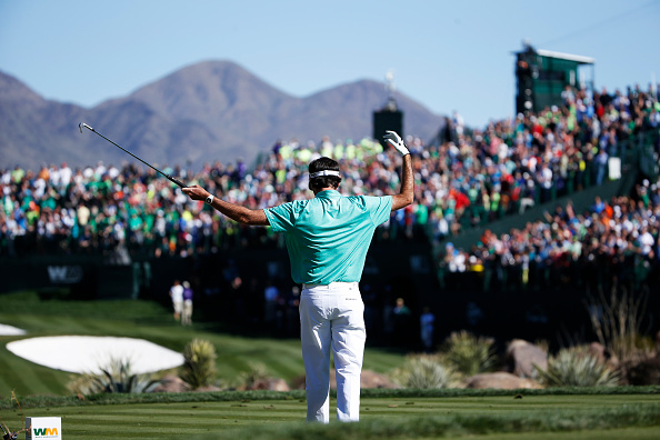 during the third round of the Waste Management Phoenix Open at TPC Scottsdale on February 6, 2016 in Scottsdale, Arizona.