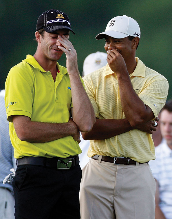 Ogilvy says he always had a great time playing with Tiger, particularly in the US Open.
