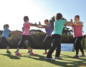 Swing Fit is a program for women consisting of six weekly sessions, each lasting 75 minutes.