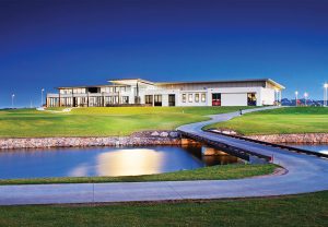 A classy clubhouse completes the picture at Maroochy River.