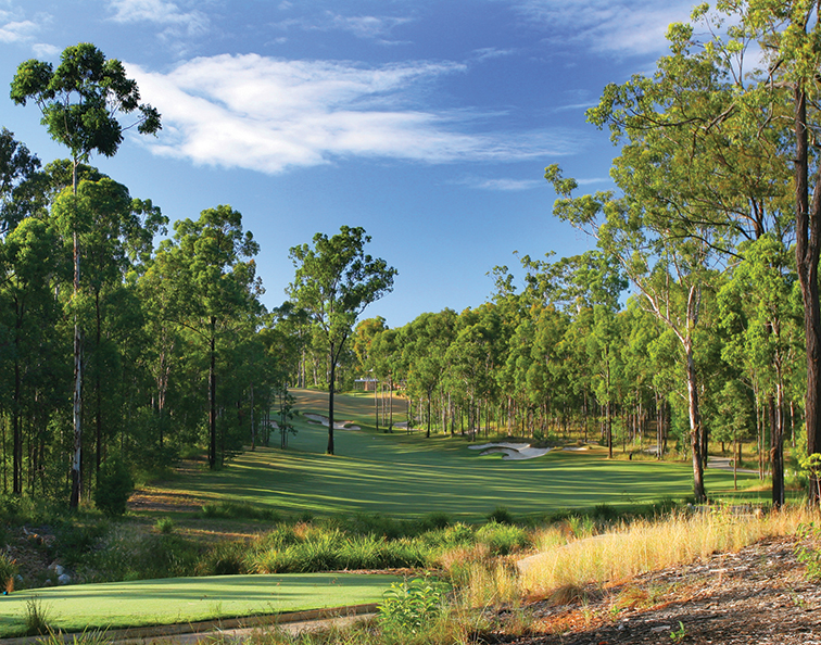 The closing hole is a typically long, bruising and uphill par 4.