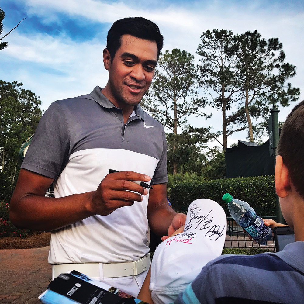 Tony Finau and Rickie Fowler [above] are more player favourites.