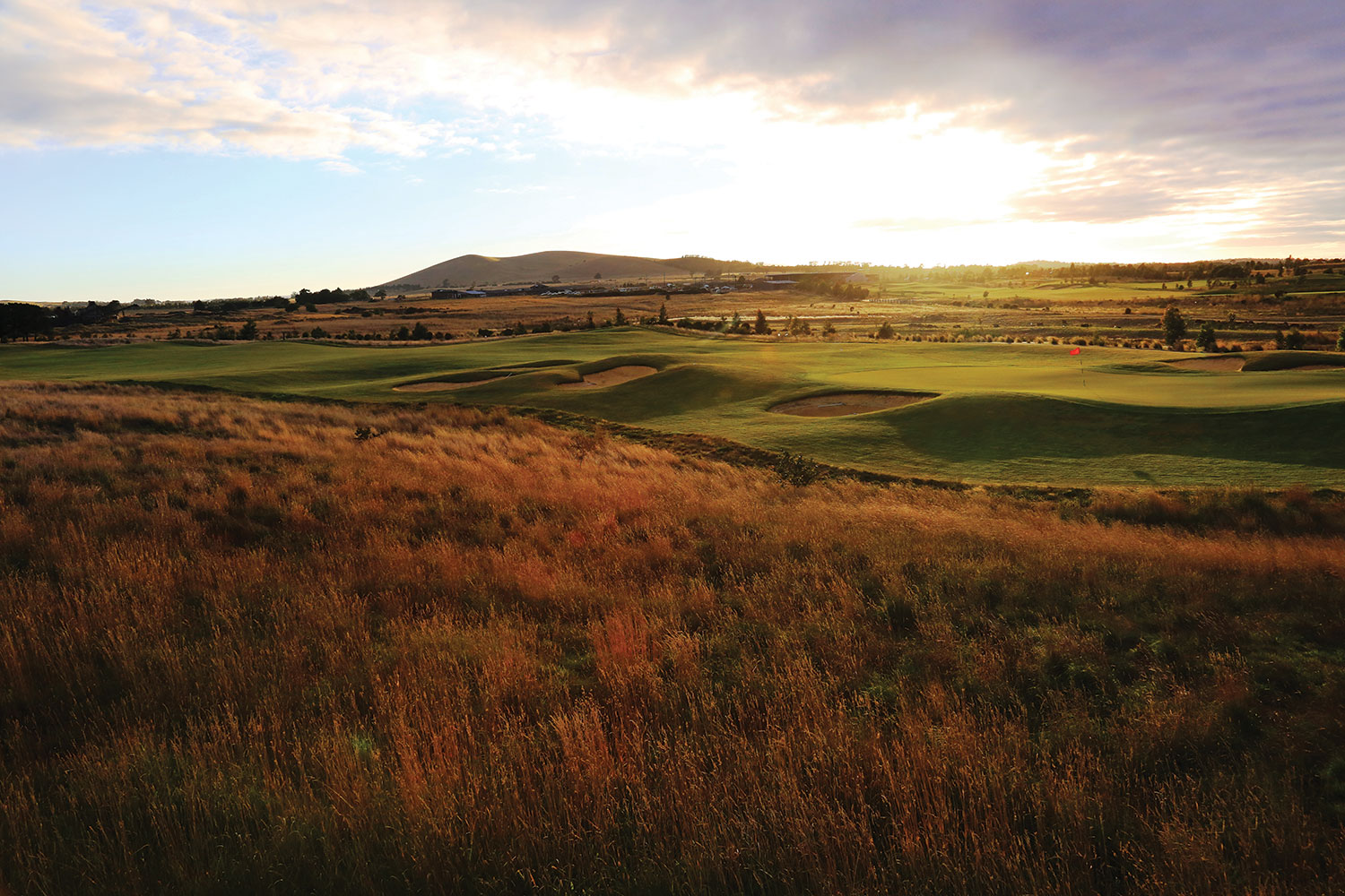 Closing out your round at sunset only adds to the beauty of Club Mandalay. 
