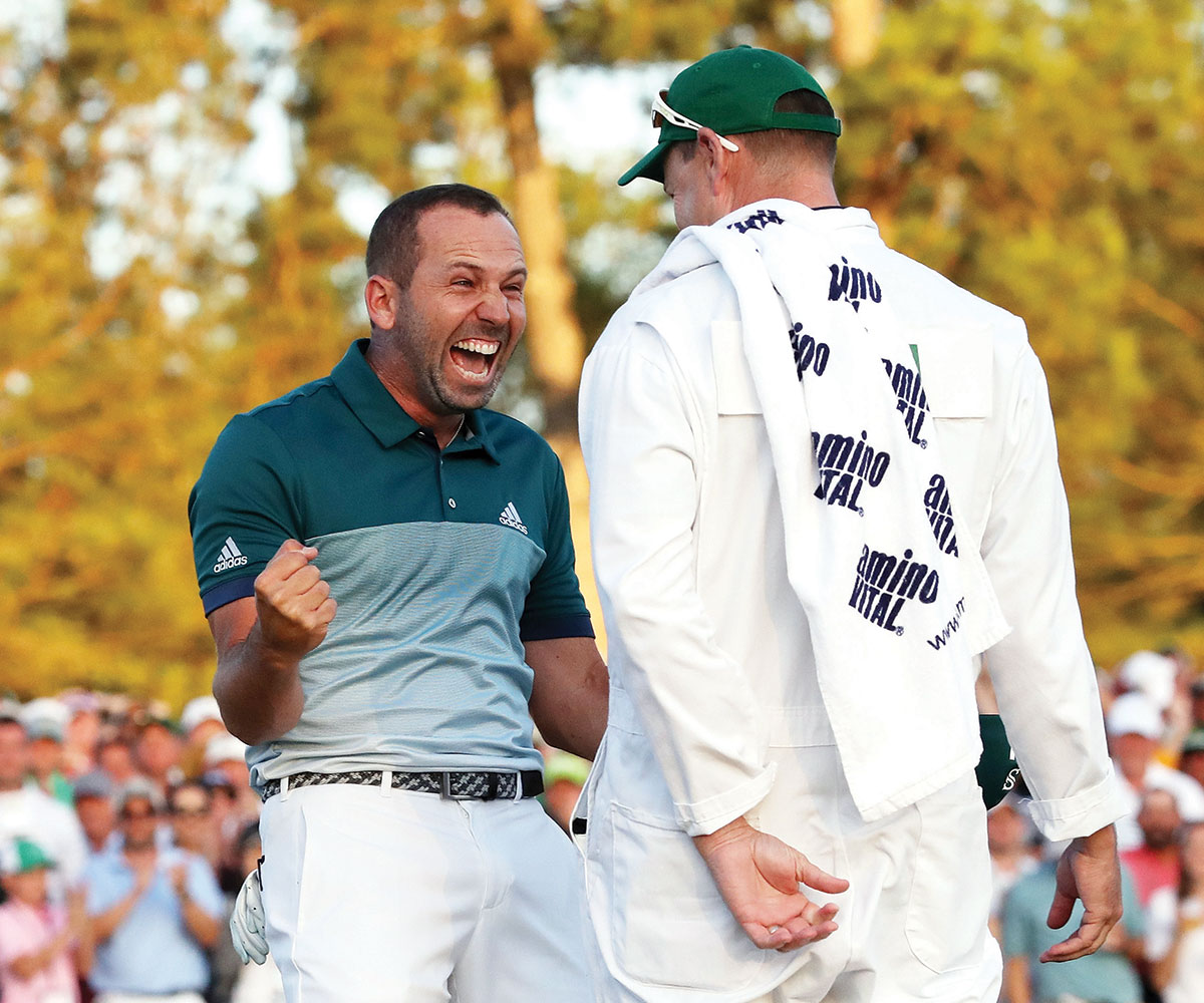 Sergio’s Masters triumph caught even astute golf followers by surprise.