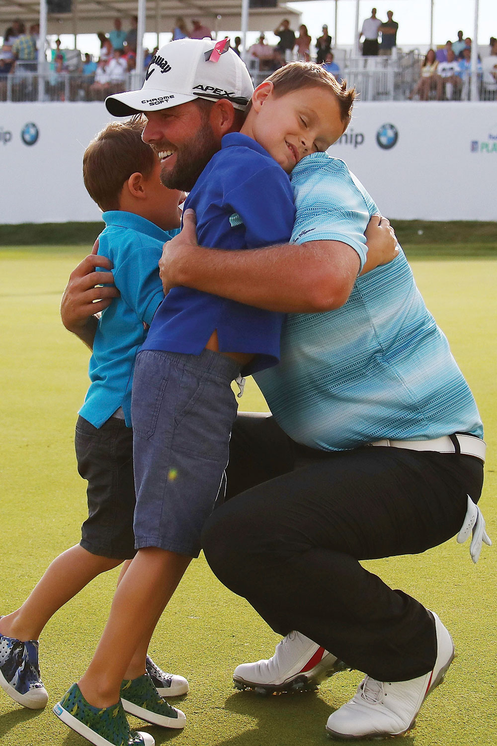 Marc Leishman: two wins and a baby daughter in 2017.