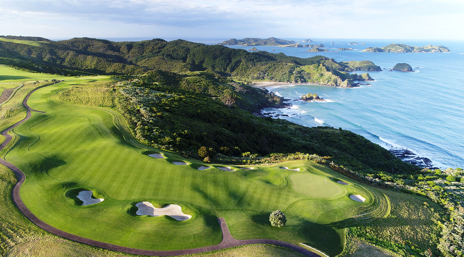 Magnificent Kauri  Cliffs in New Zealand  is a Lisbon favourite.