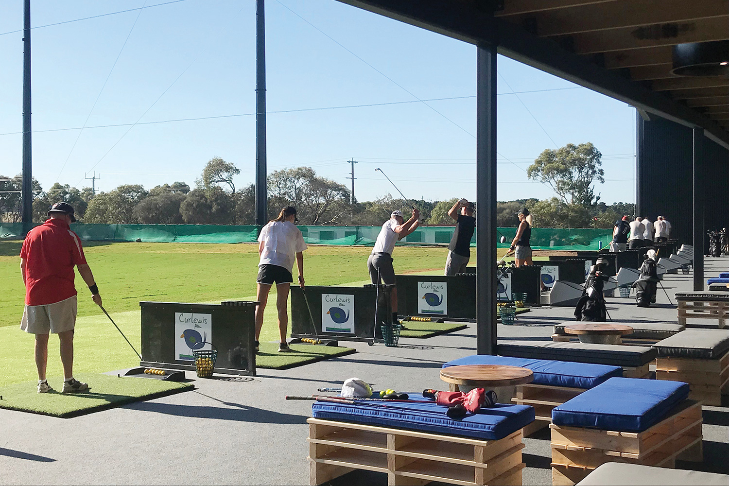 Whether for the casual or serious golfer, The Range is a comprehensive practice facility.