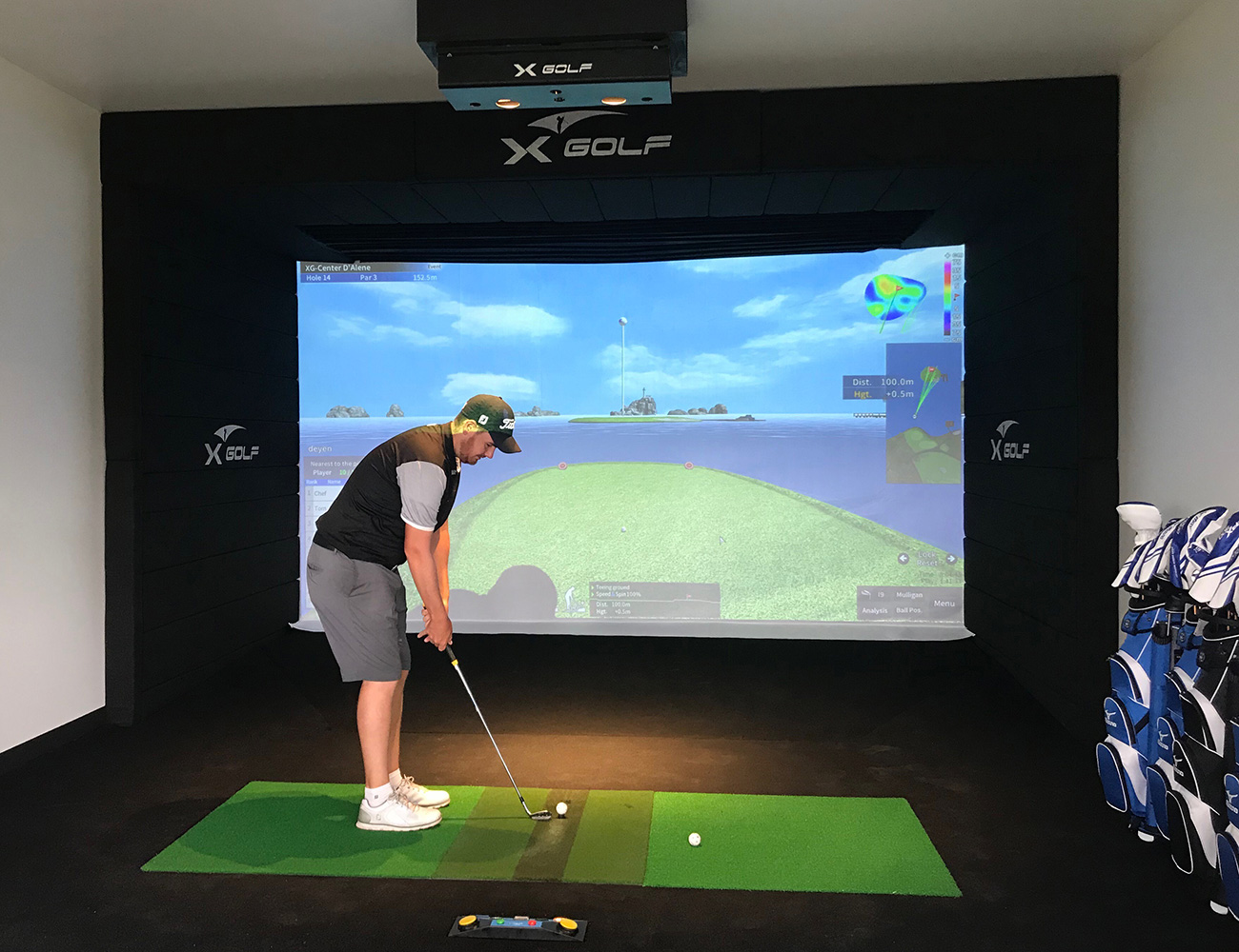 Hone your game or simply have some fun with X Golf.