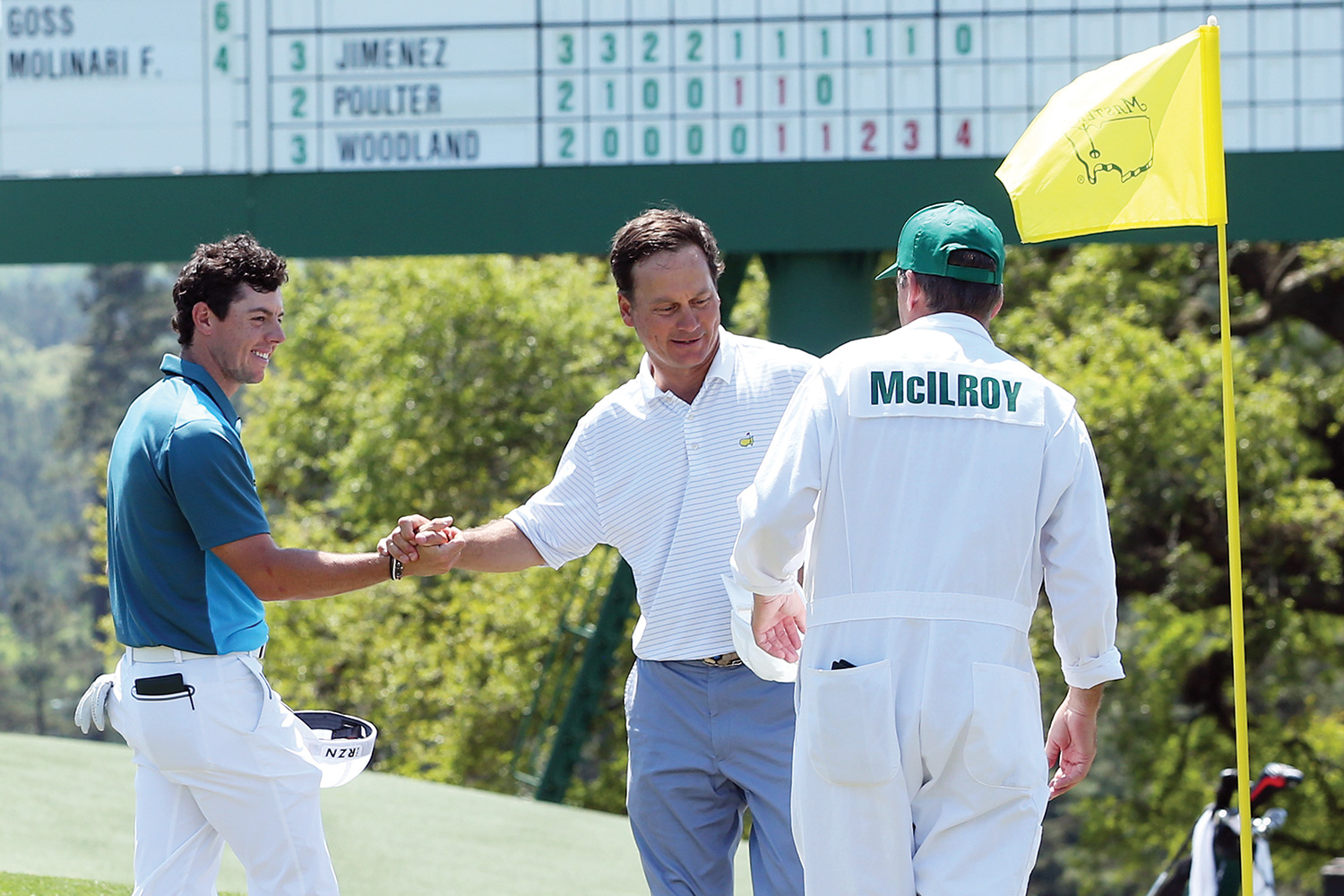 Knox bettered Rory McIlroy in 2014, and taught the Northern Irishman a thing or two about Augusta.