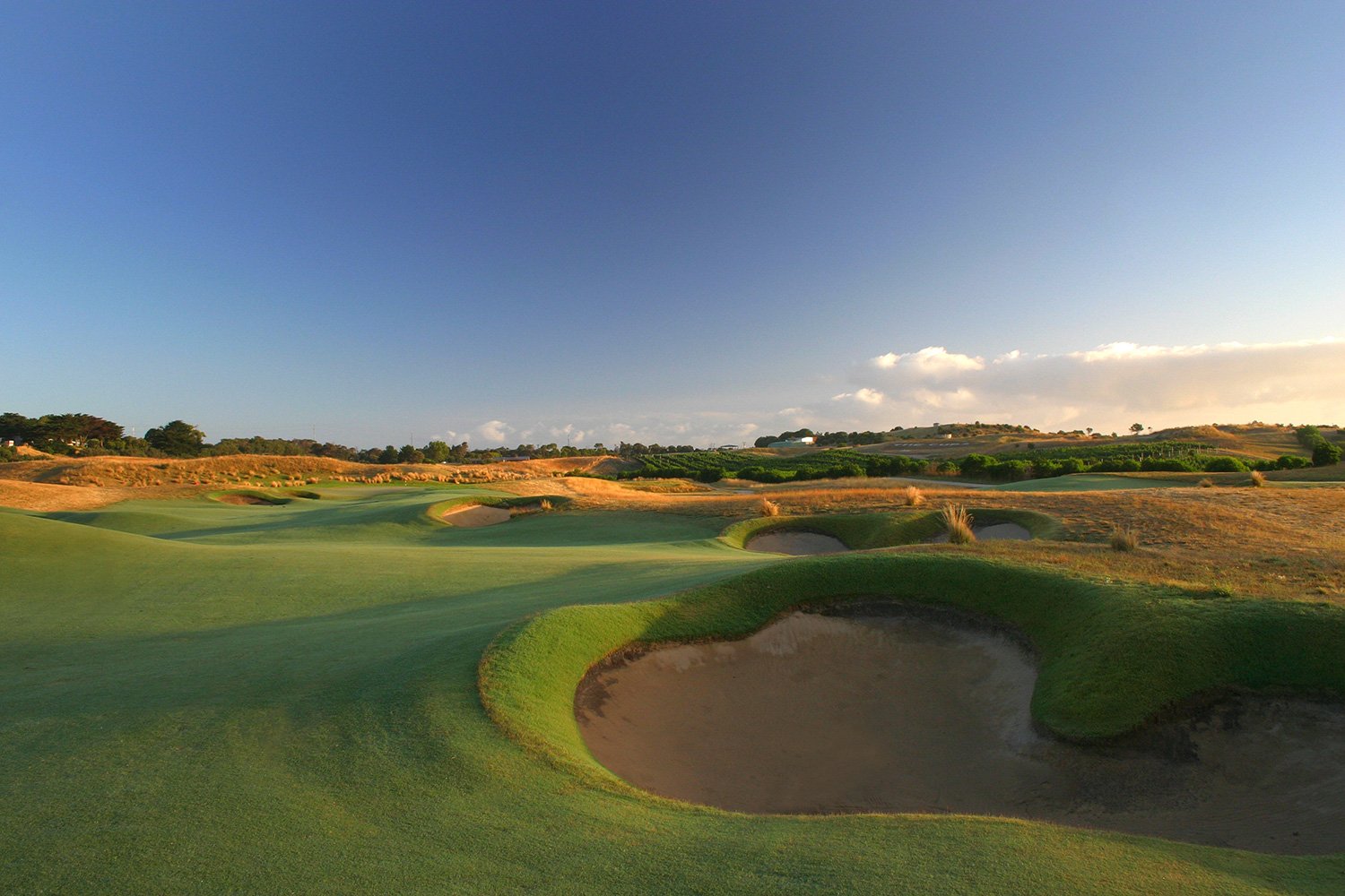 The Open course at Moonah Links has twice staged the Australian Open.