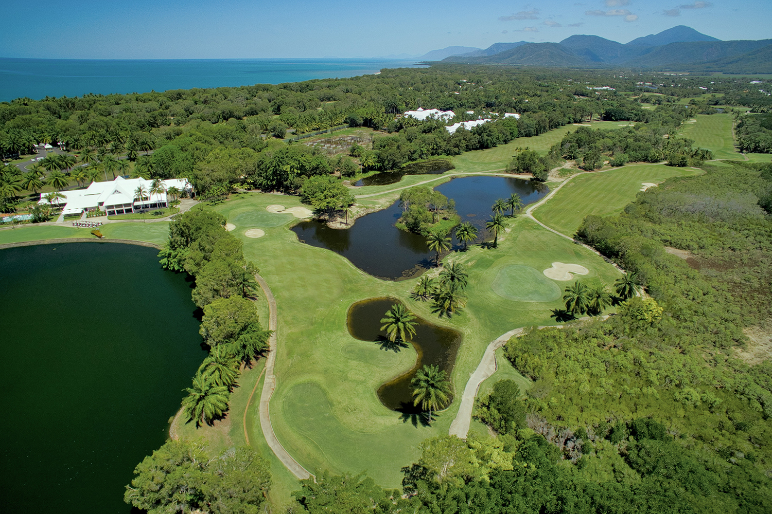 Mirage Country Club is a premier resort course with fairways separated from each other by tropical vegetation and mangrove waterways. 