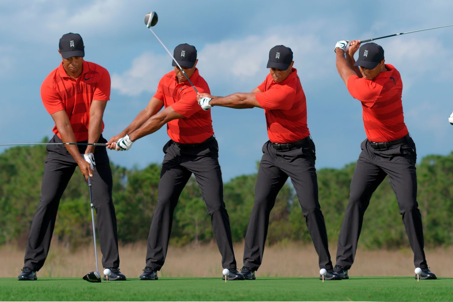 Swing Sequence: Tiger Woods
