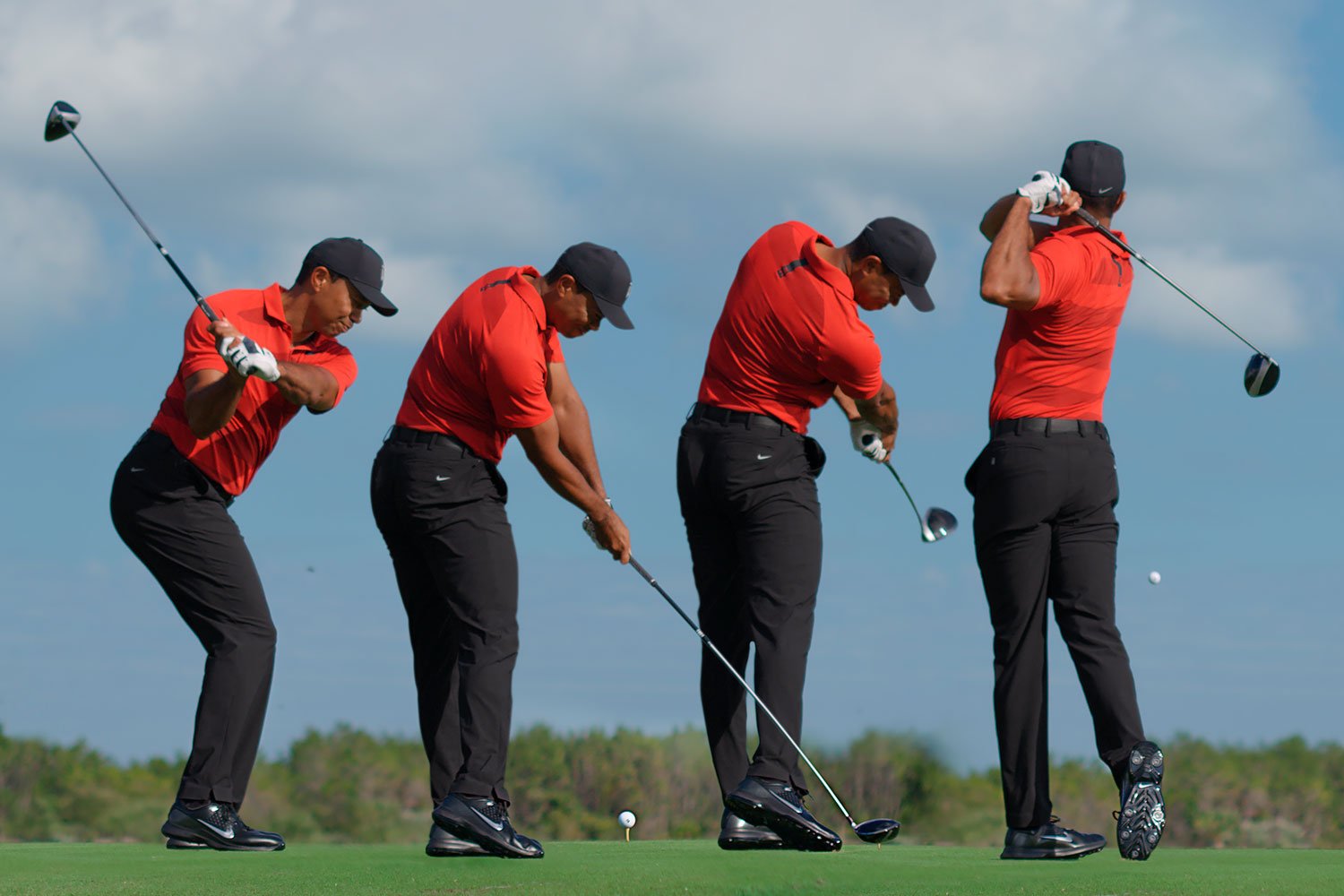 Swing Sequence: Tiger Woods