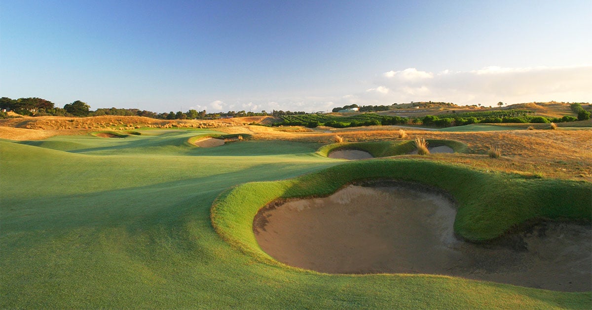 The 36-hole Moonah Links complex is  a leading out-of-town golf option.