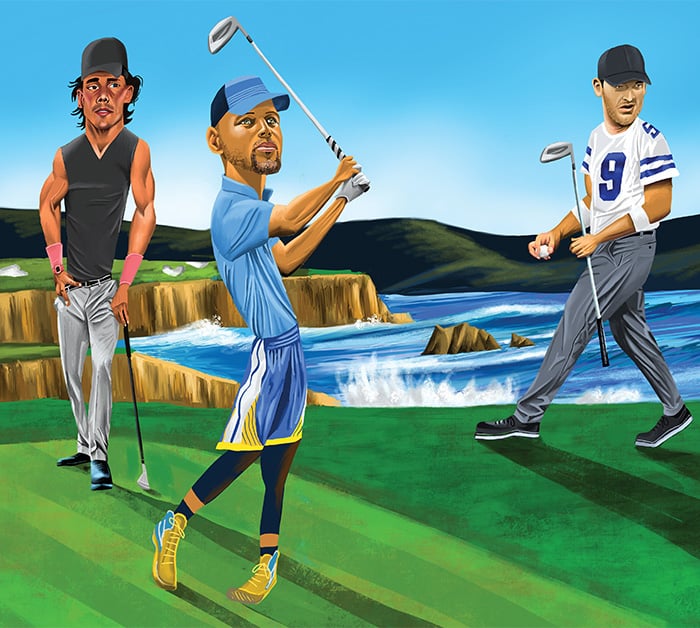 Australia's Best Pro Athlete Golfers