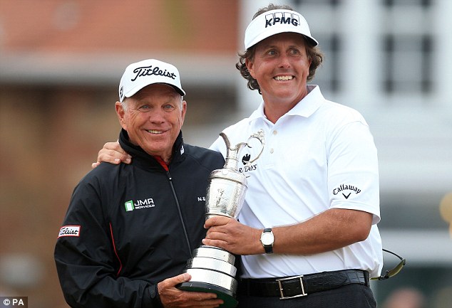 Phil Mickelson parts with Butch Harmon