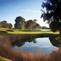 Glenelg Golf Club in Adelaide is one of several outstanding courses in the region with wine to match.