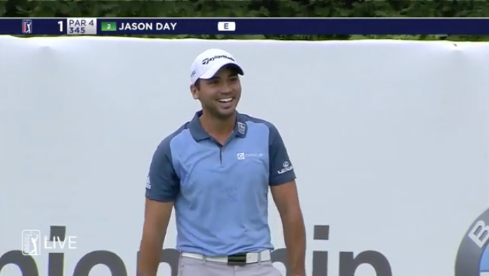First-tee starter absolutely butchers Jason Day’s name at the BMW Championship