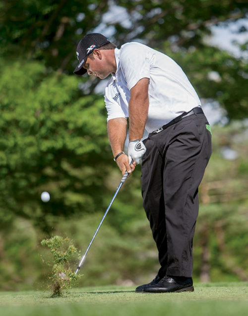 Hank Haney Making a Tourquality Divot Australian Golf Digest
