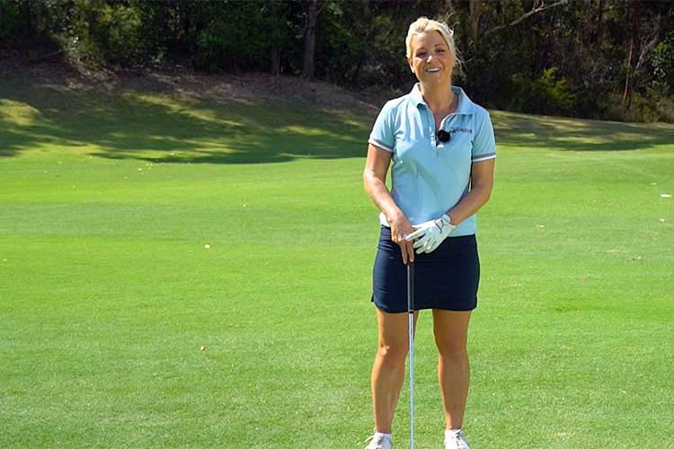 Annabel Rolley: Ground your feet for power and stability in your swing
