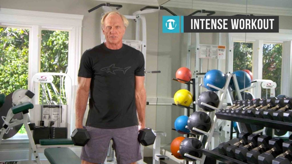 Greg Norman: Workout series – No.8 – And if you’re feeling really game…
