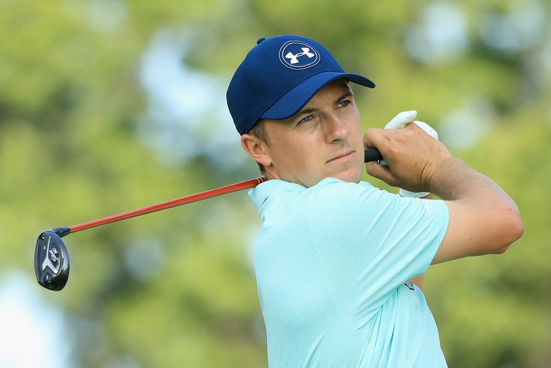 Jordan Spieth shoots 64, leads by three over Dustin Johnson at The ...