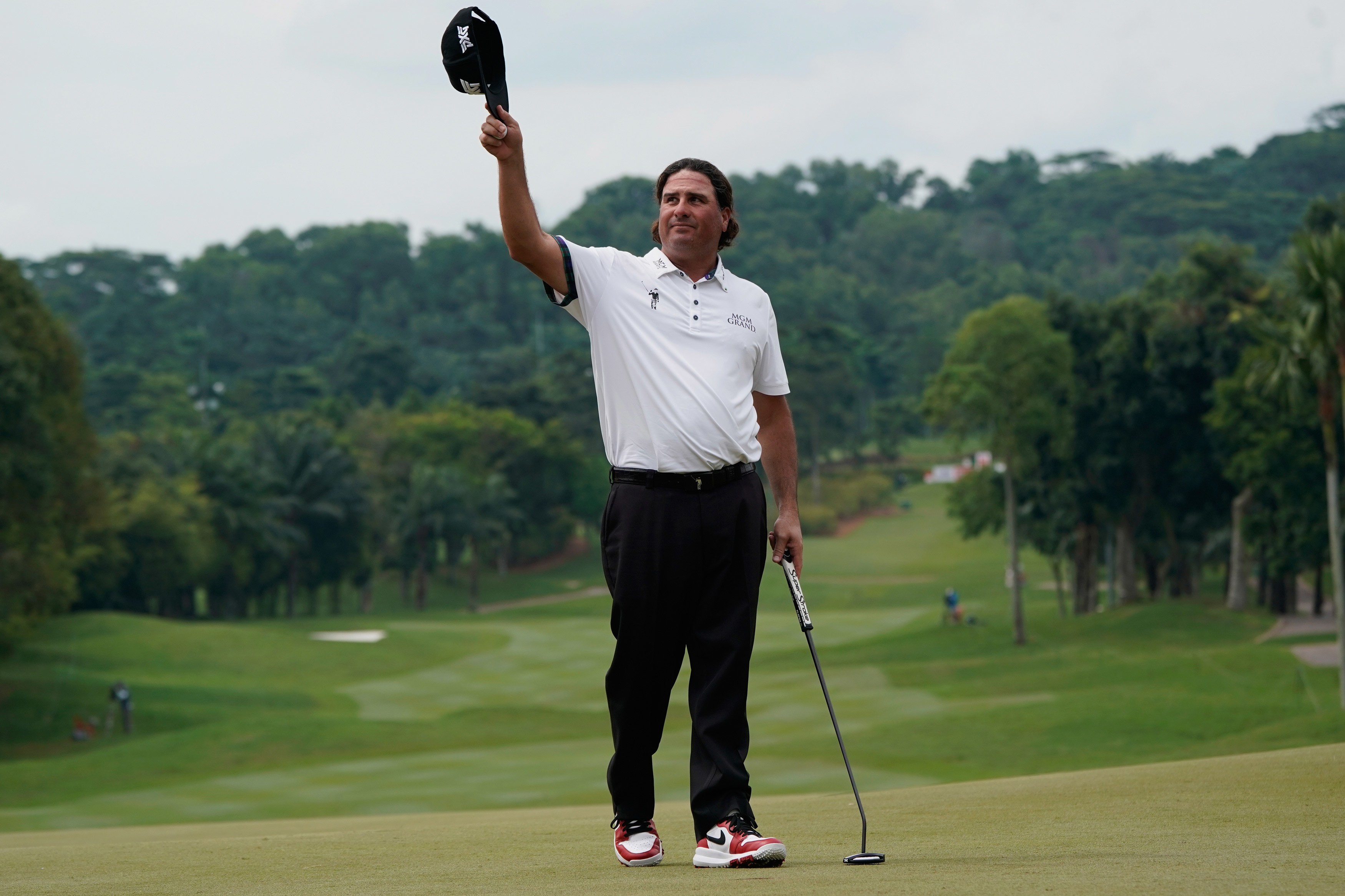 pat perez cement 4 golf shoe