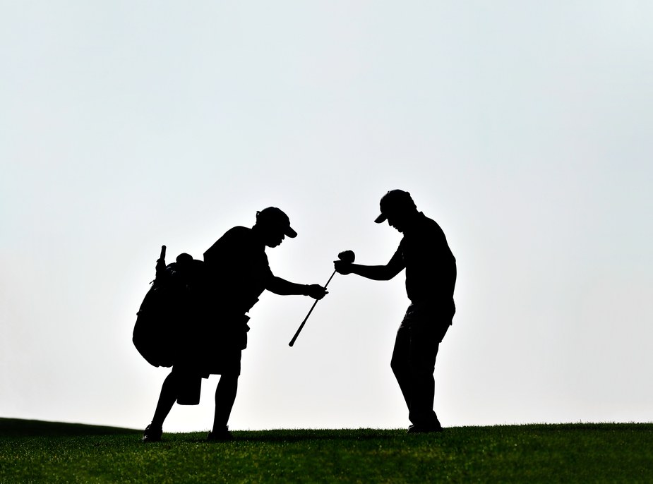 The perks and pressures of the modern tour caddie