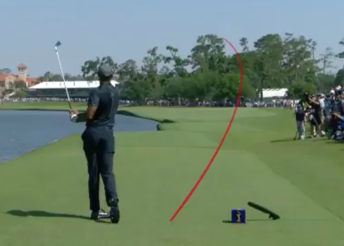 Golf Porn - PLAYERS CHAMPS: This Tiger Woods stinger with Protracer is ...