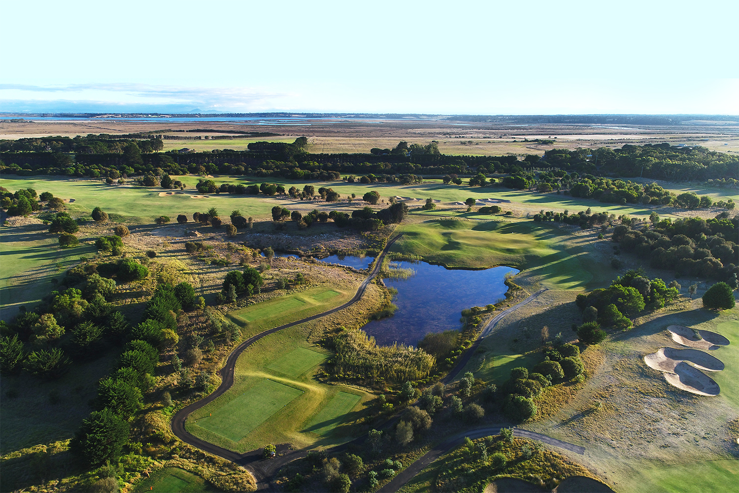 The Creek course at 13th Beach is appealing in different ways to its popular sister layout.