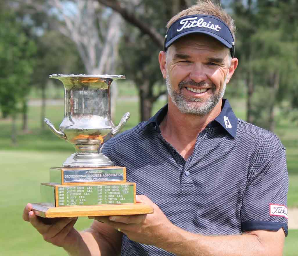 Michael Long wins Australian PGA Seniors Championship with finalhole chipin Australian Golf