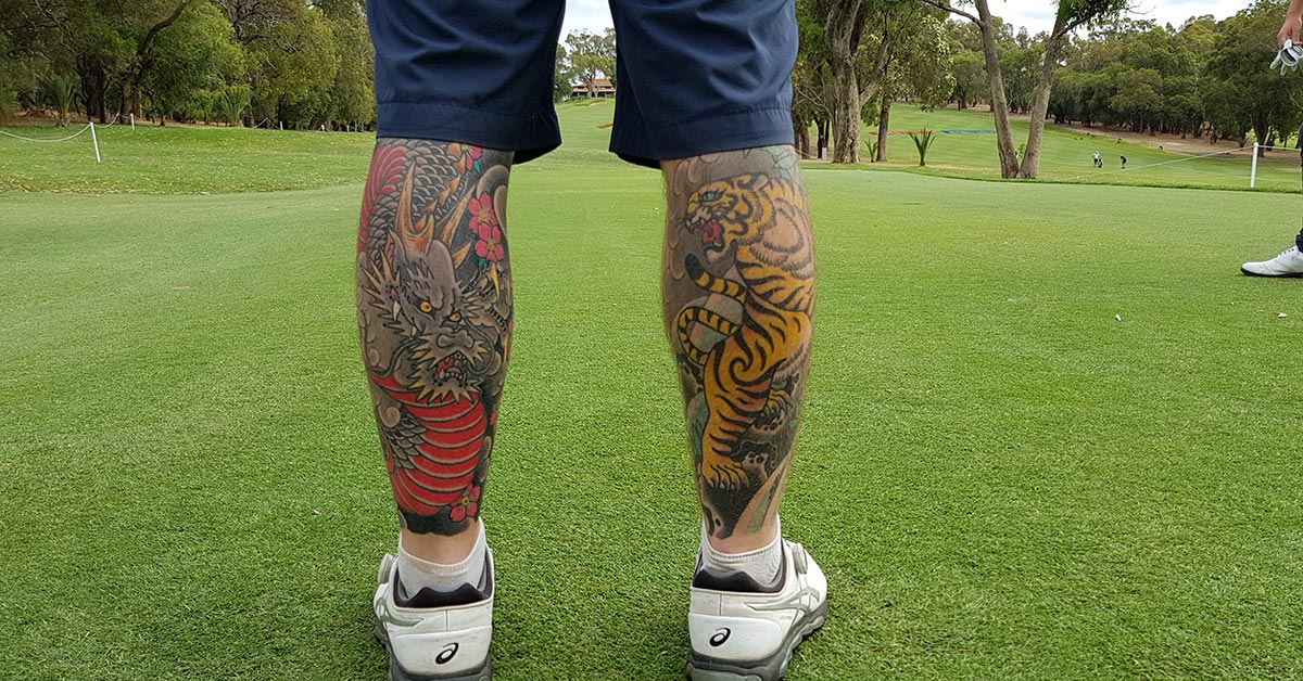 can pga tour players have tattoos
