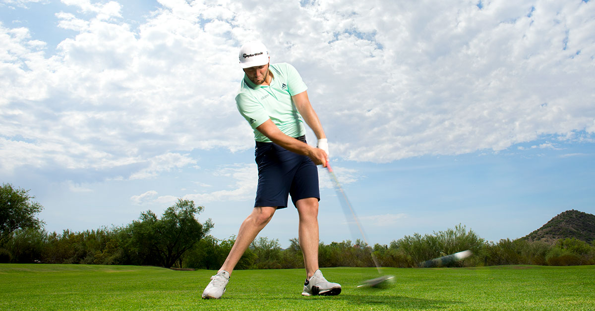 jon rahm's golf shoes