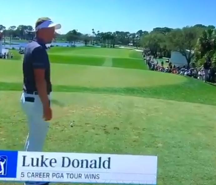 Luke Donald drags Honda Classic first-tee announcer for completely butchering his intro