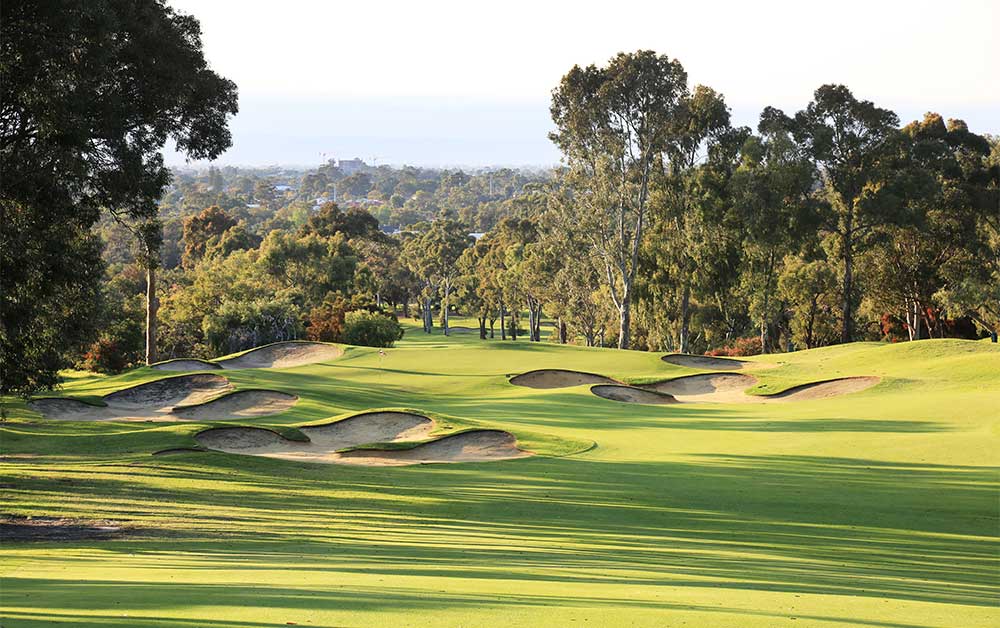 The Western Australian Golf Club shuffled some of its regular maintenance practices during COVID-19.