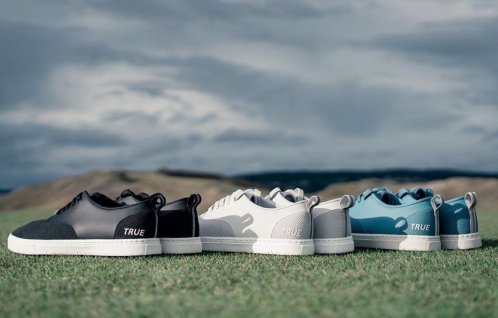 Light shoe. Lighter footprint – TRUE linkswear launches golf shoes made from recycled drink bottles