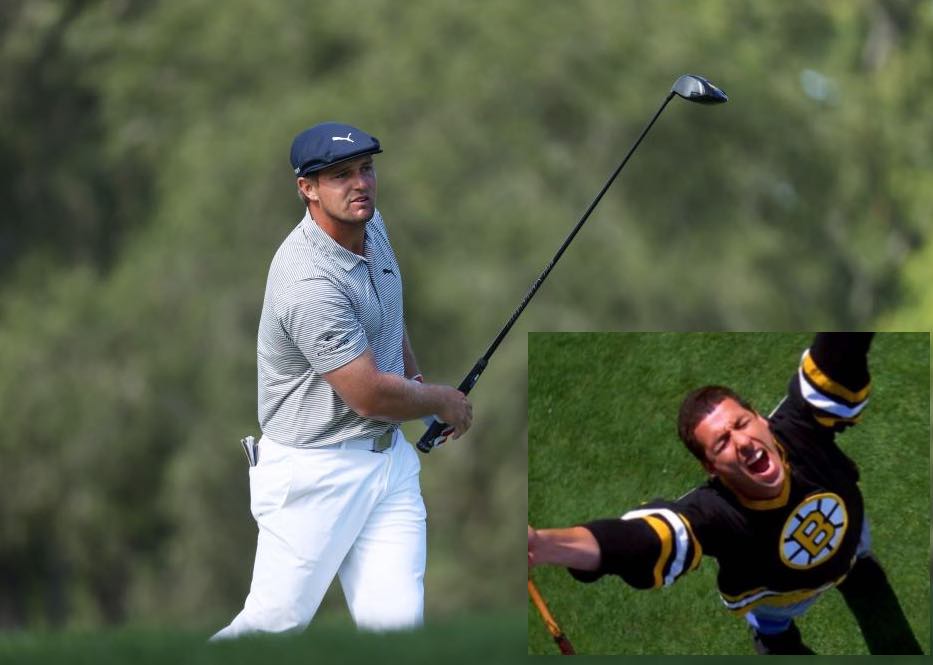 Bryson DeChambeau, re-inspired from watching Happy Gilmore, says he’ll put a 48-inch driver into play at the Masters