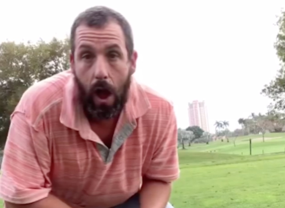 ‘YOU’RE DEAD, SHOOTER’: Adam Sandler marks movie milestone by crushing a HUGE “Happy Gilmore” drive