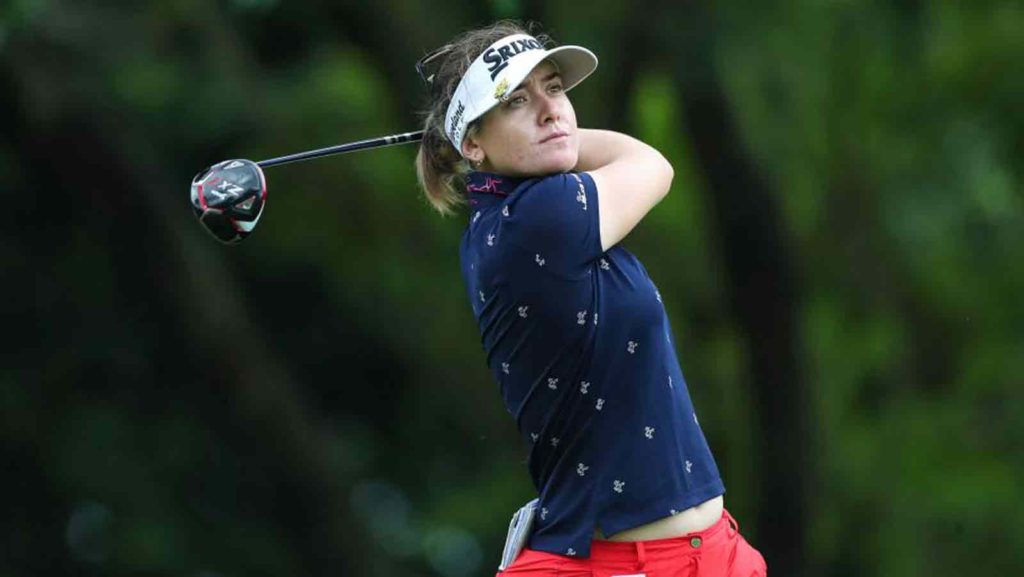 Chasing distance isn’t just a PGA Tour thing. Australia’s Hannah Green is seeing it pay off