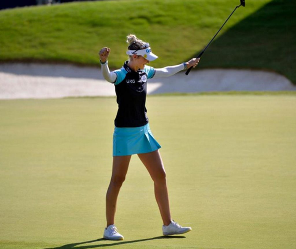 Nelly Korda rises to the challenge with an inspired win at the KPMG Women’s PGA