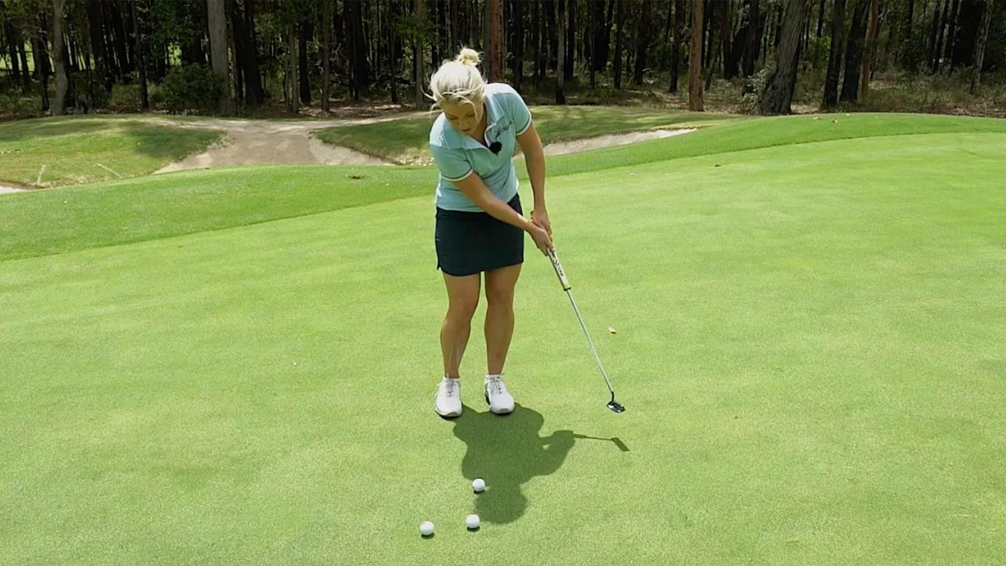 Annabel Rolley Lower your score with distance control Australian
