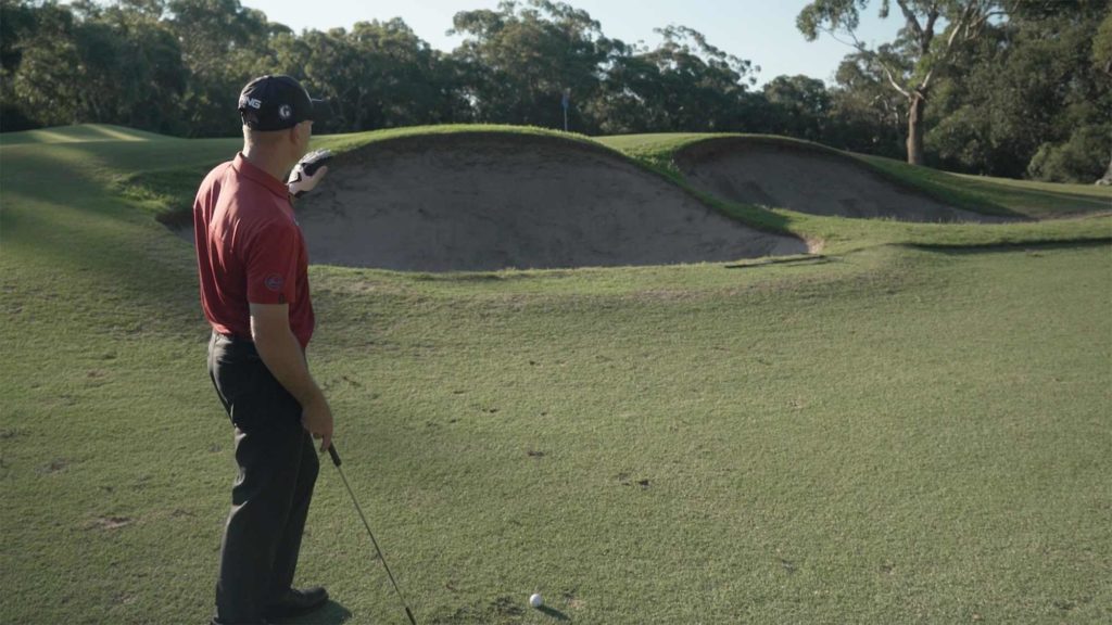 Jason Laws: Lob it high over the bunker like Phil