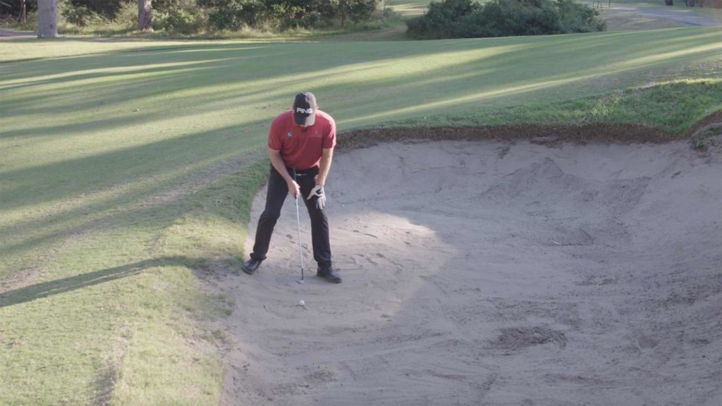 Jason Laws: Don’t be defeated by downhill bunker lies