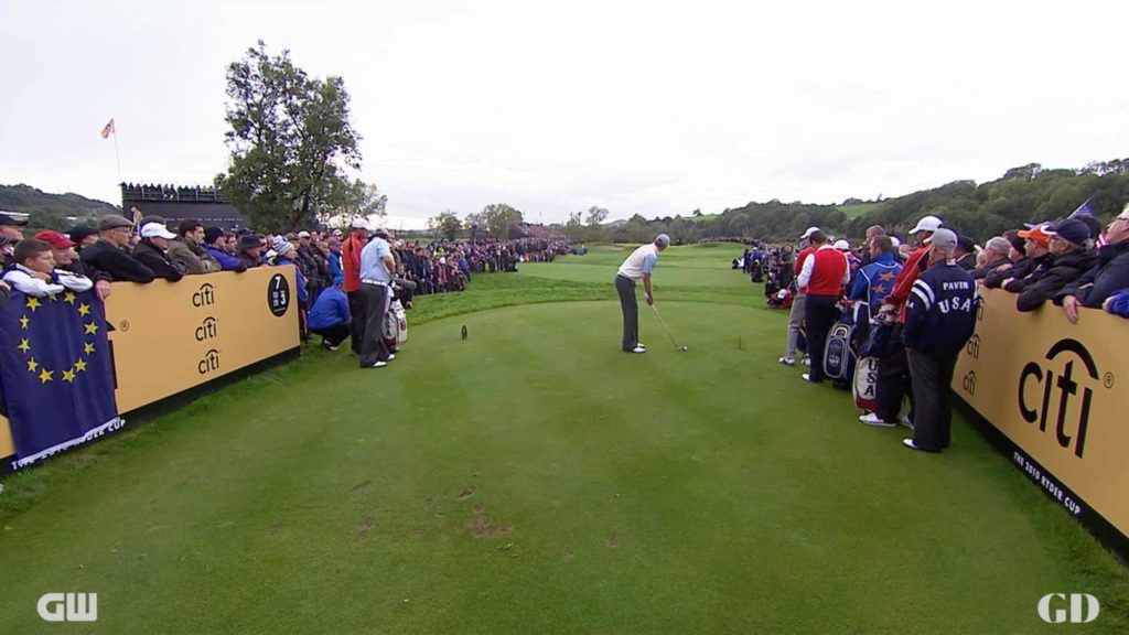 Ryder Cup Rewatchables: Dustin Johnson’s First Tee Jitters In 2010
