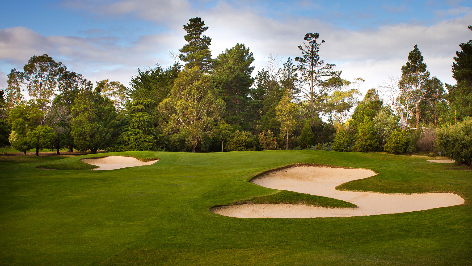 Course flyover Royal Hobart Golf Club Australian Golf Digest