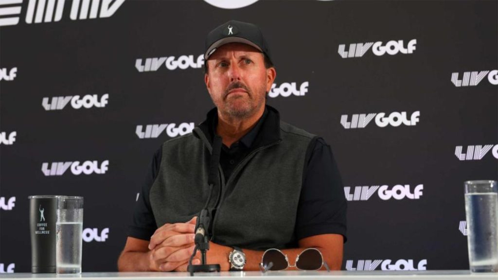 Phil Mickelson might drop out of LIV Golf suit against PGA Tour, per report