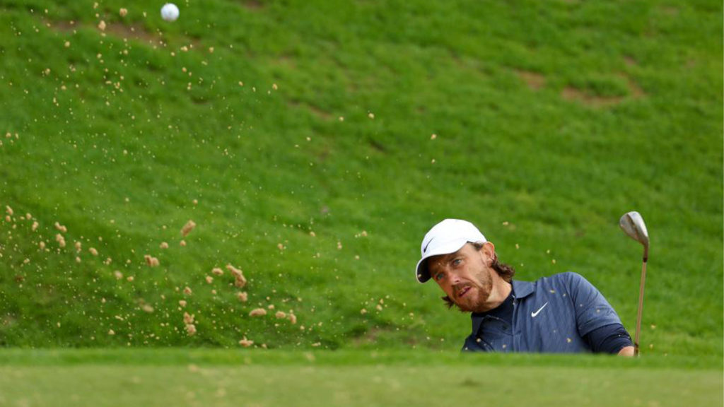 Tommy Fleetwood shoots 64, leads BMW PGA in first event back since his mother’s passing