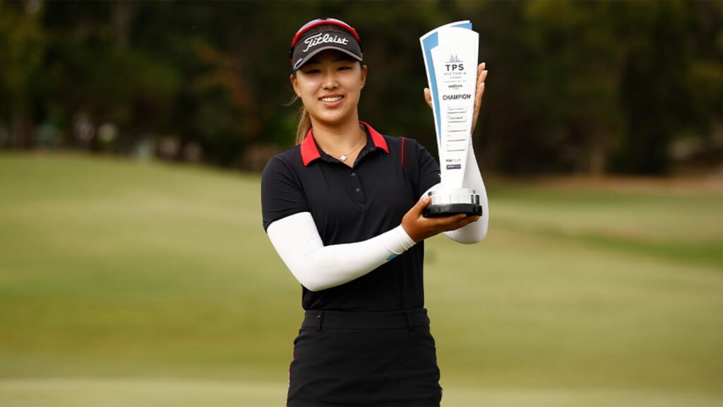 Min A Yoon becomes the second woman to win a TPS event